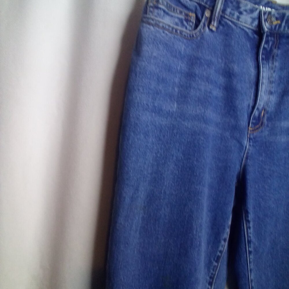 Lands' End Jeans 10 Women High Rise Straight Blue - Picture 8 of 15